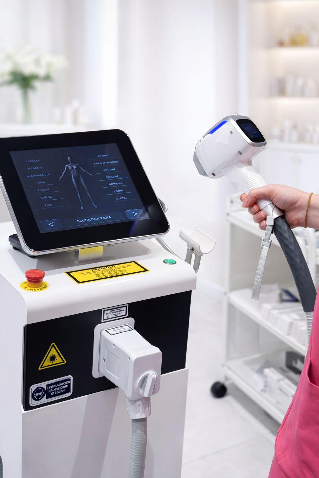 LUMINEX, vista d'insieme del dispositivo