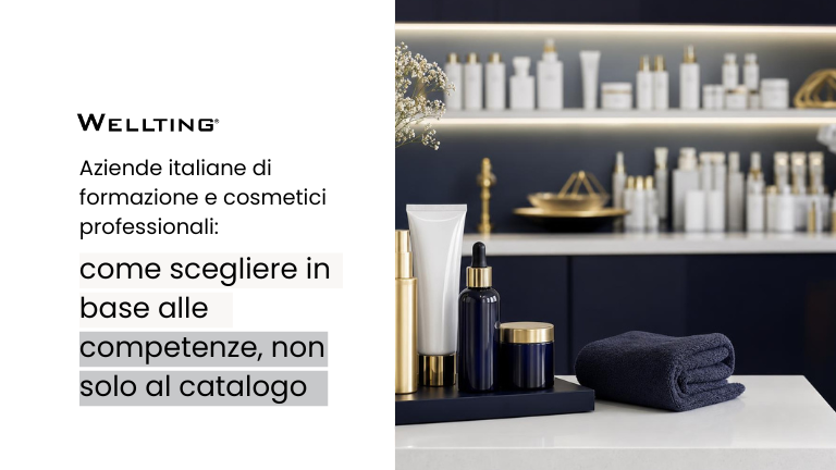 Centro estetico con cosmetici professionali: scegliere l'azienda in base alle competenze