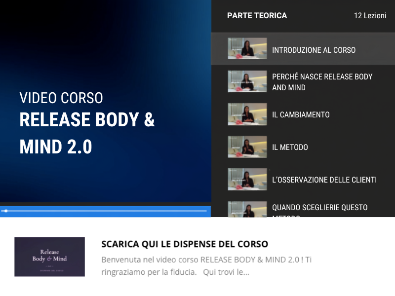 Videocorsi — formazione Wellting
