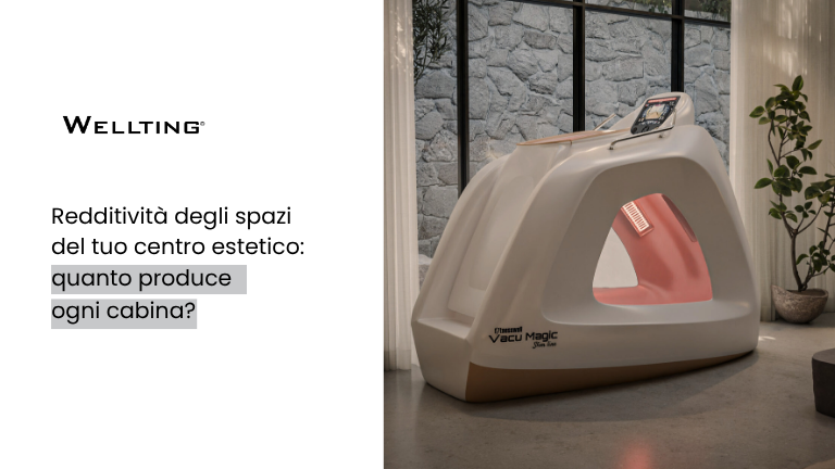 redditività degli spazi del centro estetico quanto produce ogni cabina